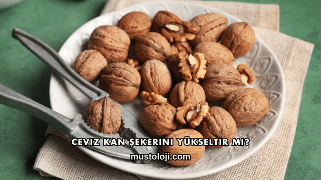 Ceviz Kan Şekerini Yükseltir mi?