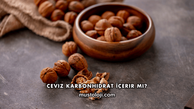 Ceviz Karbonhidrat İçerir mi?