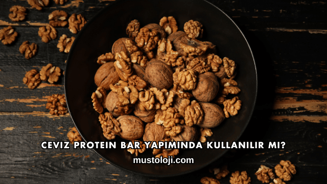 Ceviz Protein Bar Yapımında Kullanılır mı?