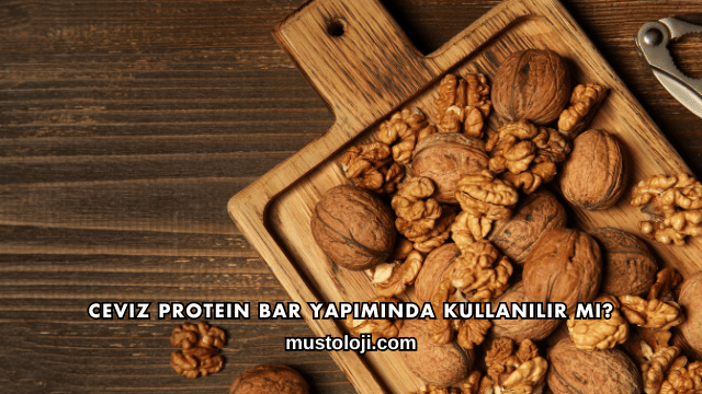 Ceviz Protein Bar Yapımında Kullanılır mı?