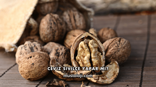 Ceviz Sivilce Yapar mı?