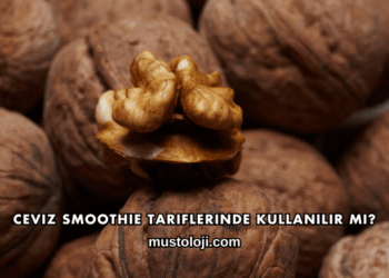 Ceviz Smoothie Tariflerinde Kullanılır mı?