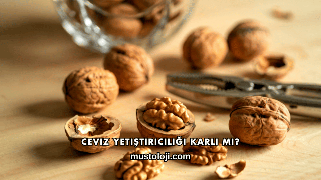 Ceviz Yetiştiriciliği Karlı mı?