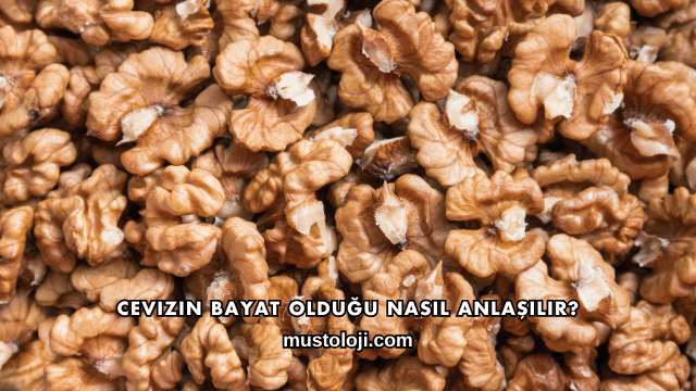 Cevizin Bayat Olduğu Nasıl Anlaşılır?