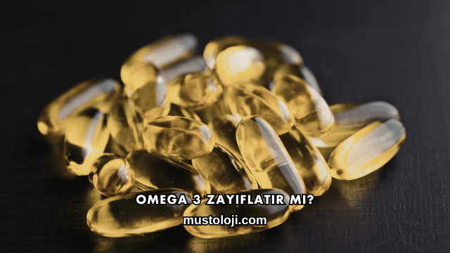 Omega 3 Zayıflatır mı?