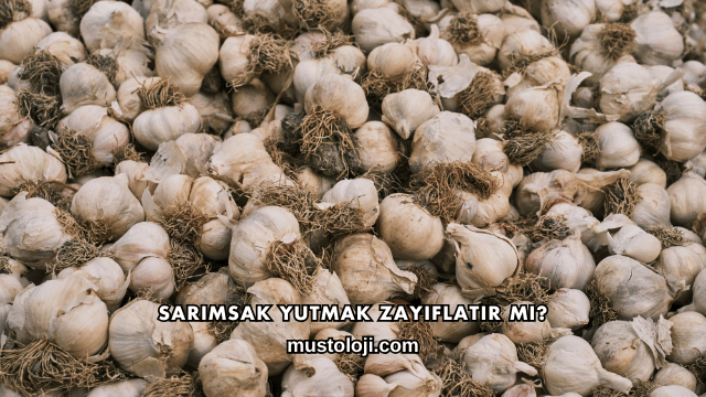 Sarımsak Yutmak Zayıflatır mı?
