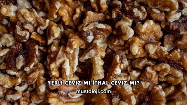 Yerli Ceviz mi İthal Ceviz mi?